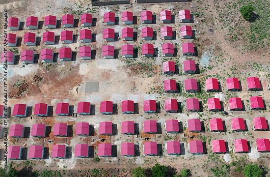 صورة مشروع بناء 10 بيوت للأرامل والأيتام